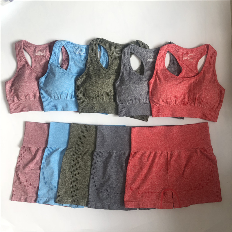 Workout Clothes For Women Seamless Yoga Sports Suits Sport Bra Top+High Waist Fitness Shorts 2 Piece Gym Set Running Sportswear, White;red
Workout Clothes For Women Seamless Yoga Sports Suits Sport Bra Top+High Waist Fitness Shorts 2 Piece Gym Set Running Sportswear, White;red