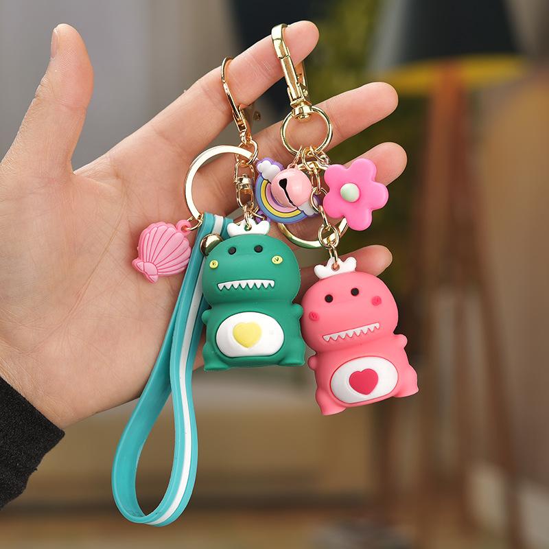 New Cute Dinosaur Keychains Creative Happy Love Car Key Chain Children Bag Pendant Keyring Student Lovers Holiday Gifts
New Cute Dinosaur Keychains Creative Happy Love Car Key Chain Children Bag Pendant Keyring Student Lovers Holiday Gifts