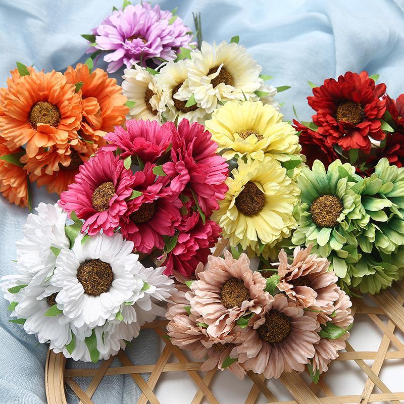 1pcs Gerbera Chrysanthemum Artificial Flower Bouquet DIY Fake Plastic Party Wedding Home Festivals Decoration Accessory Table1, Purple
1pcs Gerbera Chrysanthemum Artificial Flower Bouquet DIY Fake Plastic Party Wedding Home Festivals Decoration Accessory Table1, Purple