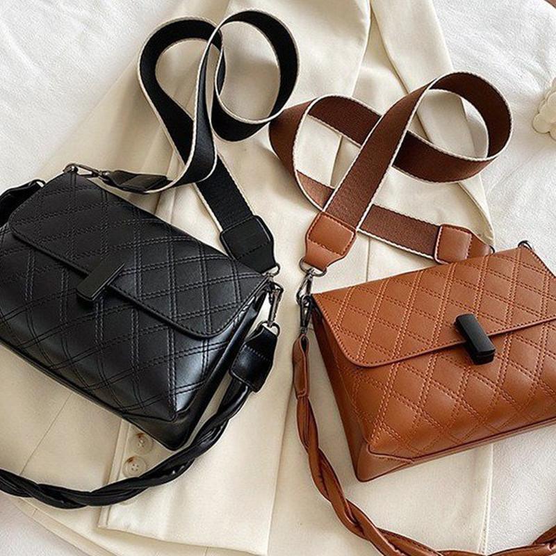 2021 Fashion New Arrive Women Pu Leather Shoulder Bags Girls Brief Flap Women's Casual Messenger Bags Crossbody, Black
2021 Fashion New Arrive Women Pu Leather Shoulder Bags Girls Brief Flap Women's Casual Messenger Bags Crossbody, Black
