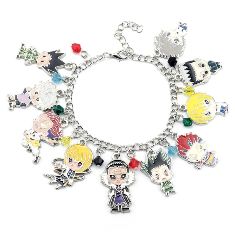 Anime × Chain Bracelets Gon FREECSS Zoldyck Kurapika Hisoka PaladiKnight Metal Enamel Bangle Charm Beads Bracelet
Anime × Chain Bracelets Gon FREECSS Zoldyck Kurapika Hisoka PaladiKnight Metal Enamel Bangle Charm Beads Bracelet