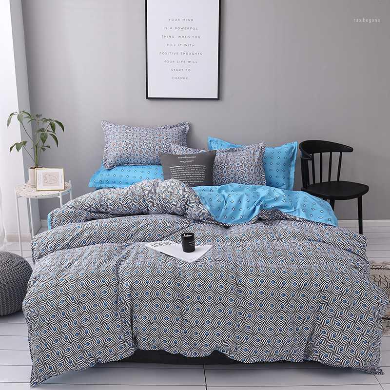 Classic Bedding Set Quilt Duvet Cover Sets King Queen Double Full Size Blue Geometry Bed Linens Comforter Covers Bed Linens1, Liuli
Classic Bedding Set Quilt Duvet Cover Sets King Queen Double Full Size Blue Geometry Bed Linens Comforter Covers Bed Linens1, Liuli