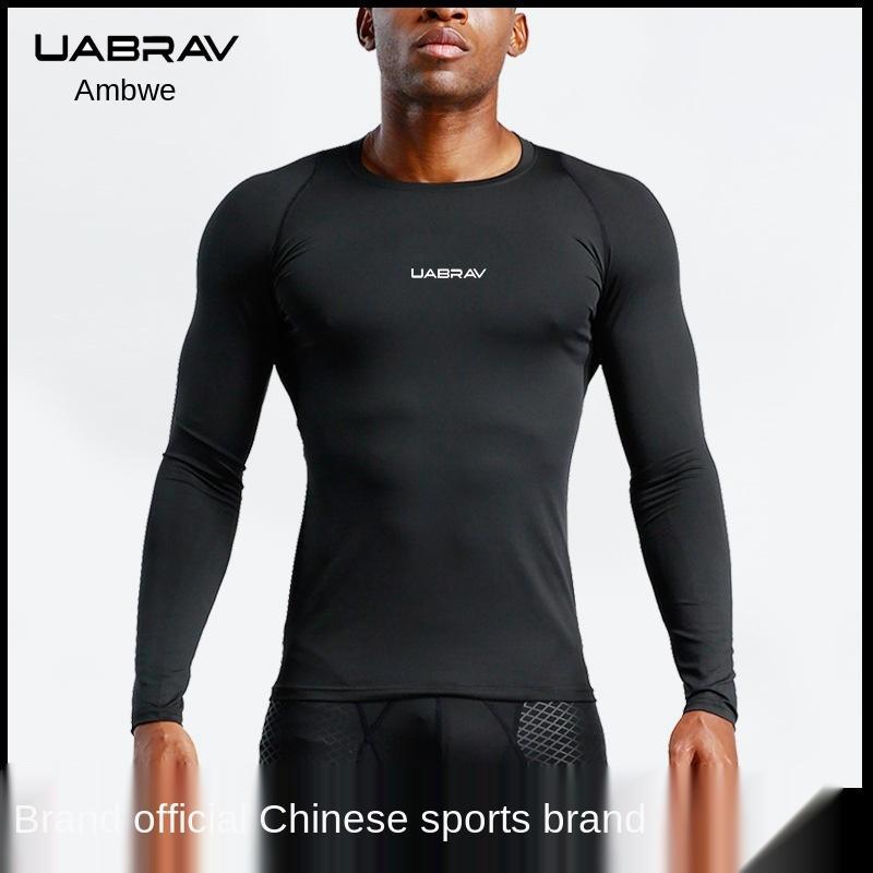 Uabrav Fitness Men' Outdoor Leisure Sports Basketball Training Long-Sleeved Bottoming Shirt Quick-Drying Breathable Clothes1, Black
Uabrav Fitness Men' Outdoor Leisure Sports Basketball Training Long-Sleeved Bottoming Shirt Quick-Drying Breathable Clothes1, Black