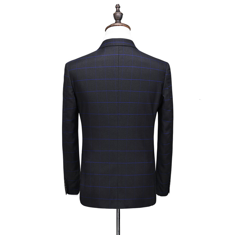 2021 Autumn Blue Stripes Men Only Businessmen Classic Wedding Dress Male Men's Wear (jacket Vest Pants) 3B7X, Navy blue.
2021 Autumn Blue Stripes Men Only Businessmen Classic Wedding Dress Male Men's Wear (jacket Vest Pants) 3B7X, Navy blue.