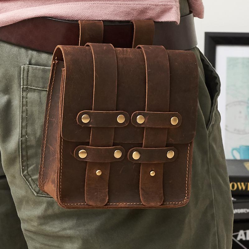 15x16CM Retro Men 'S Genuine Leather Handbag Waist Casual bag A4248, Sky blue
15x16CM Retro Men 'S Genuine Leather Handbag Waist Casual bag A4248, Sky blue