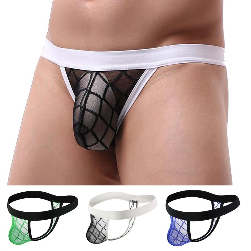 Men's sexy underwear mesh transparent temptation sexy triangle underwear breathable transparent big U convex quick-drying, Black
Men's sexy underwear mesh transparent temptation sexy triangle underwear breathable transparent big U convex quick-drying, Black