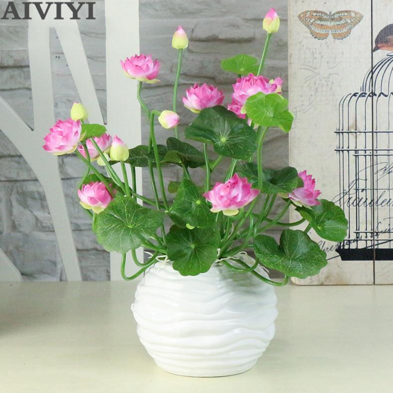 Artificial Silk water lily small mini lotus decoration living room hotel Cute home office for Buddha artificial lotus, White
Artificial Silk water lily small mini lotus decoration living room hotel Cute home office for Buddha artificial lotus, White