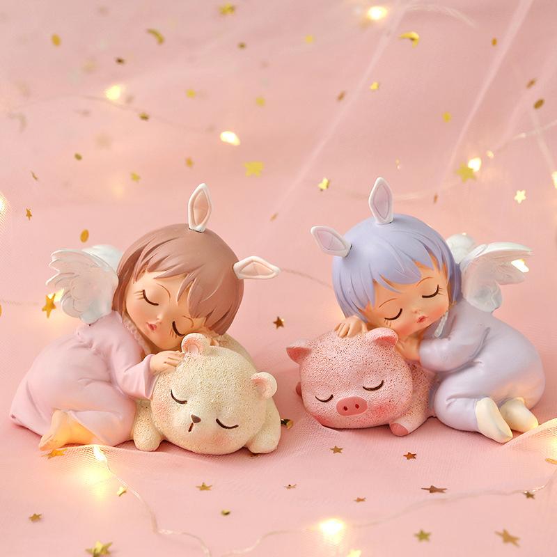 Cute Angel Baby Figurine Fairy Garden Resin Ornaments Christmas Home Decoration Accessories Toys Gift for Kids Girls
Cute Angel Baby Figurine Fairy Garden Resin Ornaments Christmas Home Decoration Accessories Toys Gift for Kids Girls