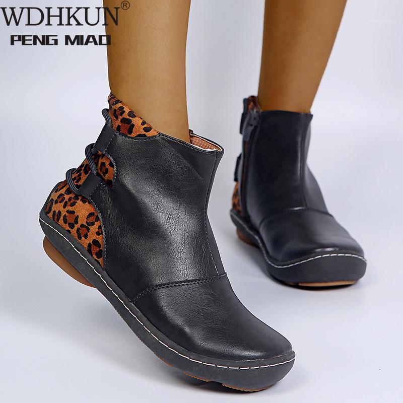 Women's Shoes Autumn Ankle Boots Fashion PU Leather 2021 Side Zipper Ladies Botas Leopard Print Female Flat Women Footwear New1, Red
Women's Shoes Autumn Ankle Boots Fashion PU Leather 2021 Side Zipper Ladies Botas Leopard Print Female Flat Women Footwear New1, Red