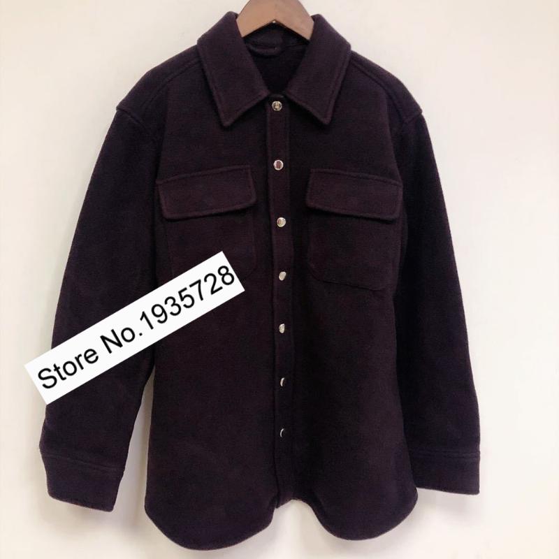 2021 Nordic Style Long Sleeve Wool Blend Woolen Unisex Jacket Top - Ladies Lapel Casual Outerwear, Color as real pic
2021 Nordic Style Long Sleeve Wool Blend Woolen Unisex Jacket Top - Ladies Lapel Casual Outerwear, Color as real pic