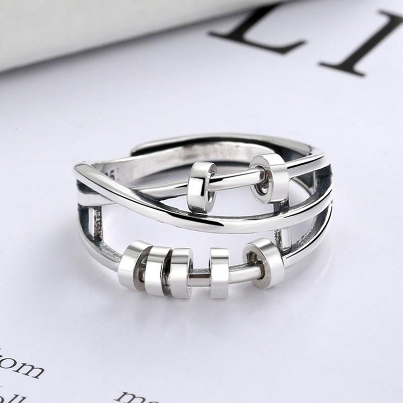 2021 Unique Simple Adjustable Braided Band Multi-layers Finger Ring Silvery Colour Jewelry Gifts FAST Shipping High Quality
2021 Unique Simple Adjustable Braided Band Multi-layers Finger Ring Silvery Colour Jewelry Gifts FAST Shipping High Quality