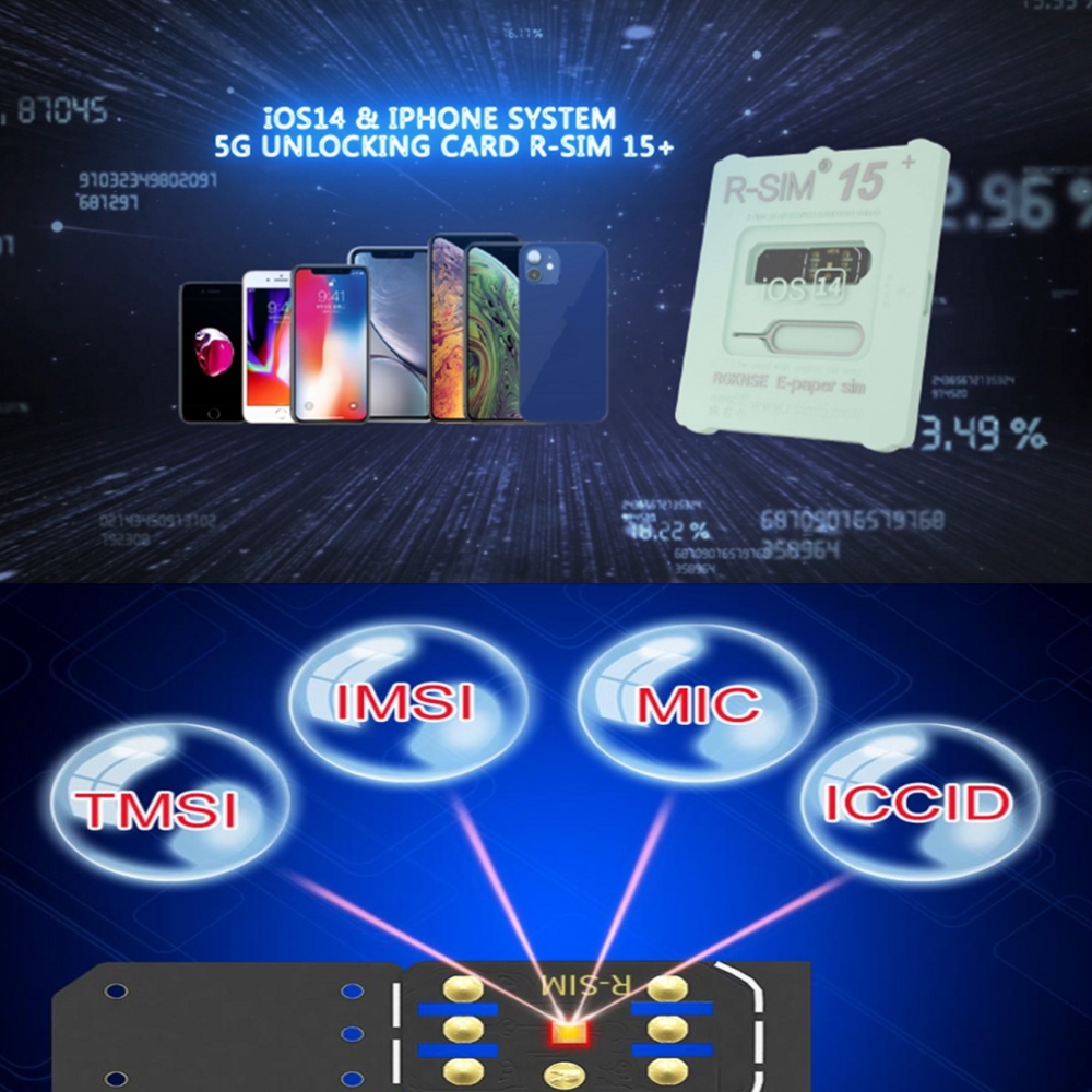 iOS14 R-SIM15+ RSIM 15+ Nano Unlock RSIM Card For iPhone 12 11 Pro XS MAX XR X 8 7 Lot
iOS14 R-SIM15+ RSIM 15+ Nano Unlock RSIM Card For iPhone 12 11 Pro XS MAX XR X 8 7 Lot