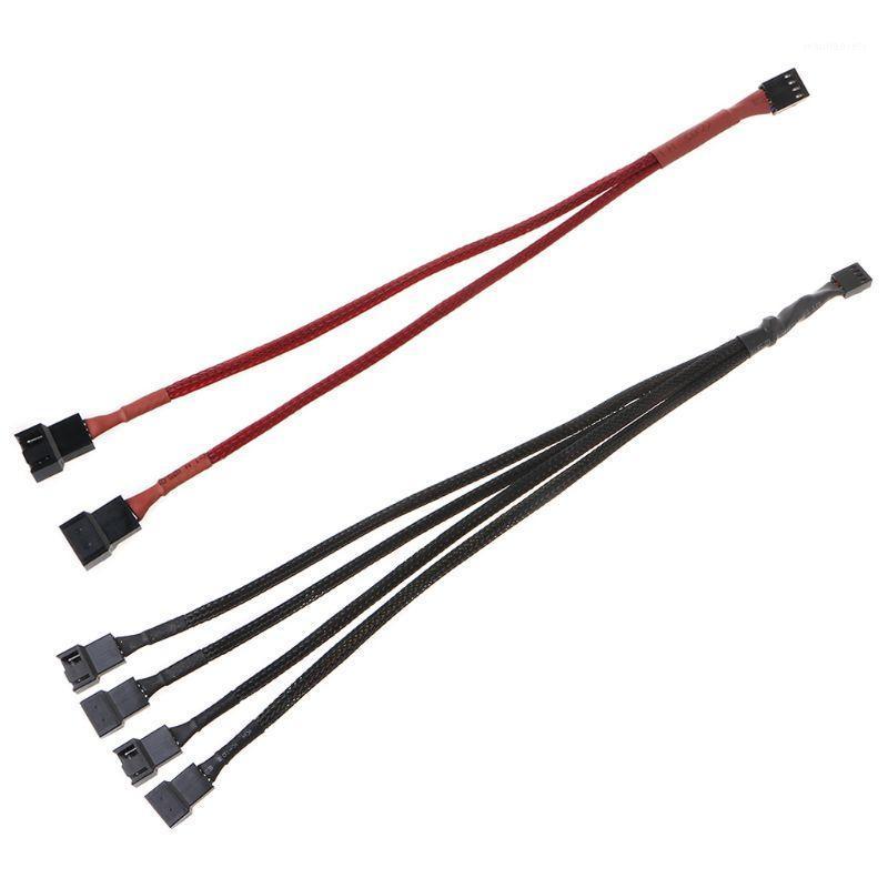 PWM 4pin Fan Sleeved Extension Splitter Hub Cables,Motherboard CPU 4 pin to 2 4 Way 4Pin Cooler or 3pin Case Fan Power1
PWM 4pin Fan Sleeved Extension Splitter Hub Cables,Motherboard CPU 4 pin to 2 4 Way 4Pin Cooler or 3pin Case Fan Power1