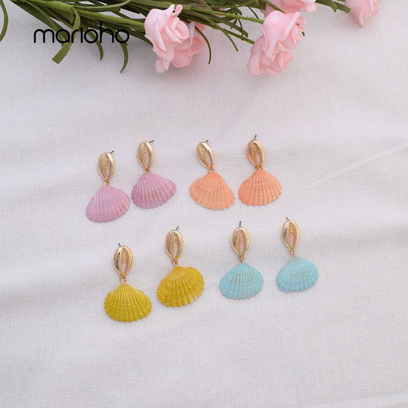 Fashion Natural Shell Conch Drop Earrings For Women Multicolor Beach Shellfish Dangle Earrings Simple Statement Girl Jewelry
Fashion Natural Shell Conch Drop Earrings For Women Multicolor Beach Shellfish Dangle Earrings Simple Statement Girl Jewelry