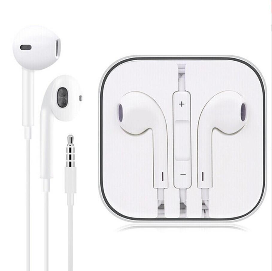 iphone 6 3.5mm earphones With volume control and mic apple Earphone Headphone Headset Handsfree Crystal box packaging, White
iphone 6 3.5mm earphones With volume control and mic apple Earphone Headphone Headset Handsfree Crystal box packaging, White