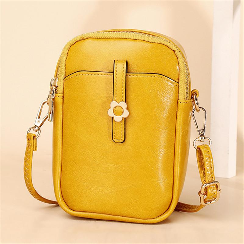 New Sweet Small Cellphone Bag Female Fashion Daily Use Shoulder Bags Women Leather Mini Crossbody Messenger Bag Ladies Purse, Black
New Sweet Small Cellphone Bag Female Fashion Daily Use Shoulder Bags Women Leather Mini Crossbody Messenger Bag Ladies Purse, Black