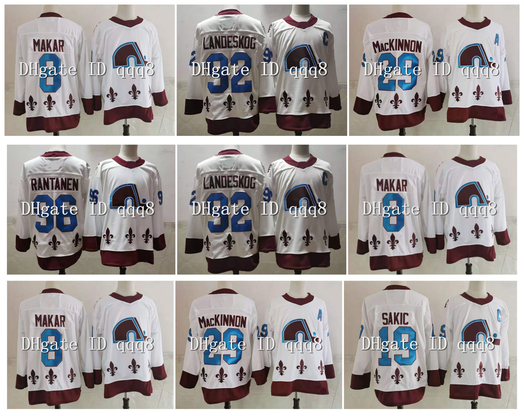 2021 Reverse Retro Colorado Avalanche Jersey 29 Nathan MacKinnon 8 Cale Makar Gabriel Landeskog Mikko Rantanen Sakic Forsberg Hockey Jersey, No name number
2021 Reverse Retro Colorado Avalanche Jersey 29 Nathan MacKinnon 8 Cale Makar Gabriel Landeskog Mikko Rantanen Sakic Forsberg Hockey Jersey, No name number