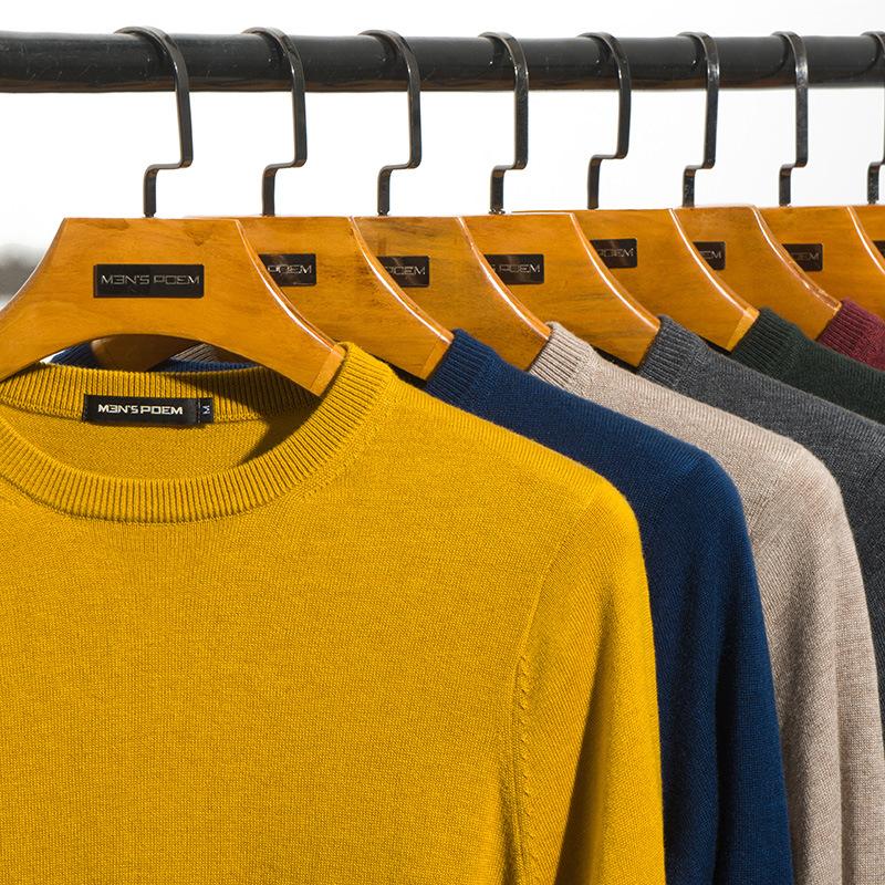 Men Wool Solid Color Sweater O-Neck Slim Fit Knitting Pullover Male 2020 Autumn New 8 Colors Fashion Casual Brand Clothes, Yellow
Men Wool Solid Color Sweater O-Neck Slim Fit Knitting Pullover Male 2020 Autumn New 8 Colors Fashion Casual Brand Clothes, Yellow