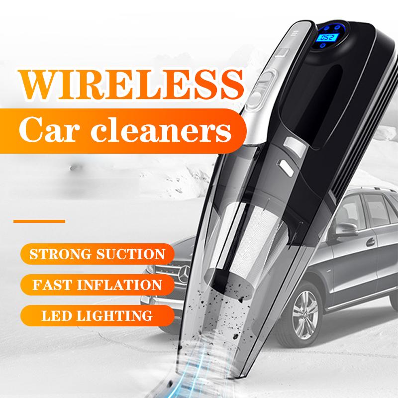 Vacuum Cleaner 4 in1 Handheld Car Vacuum Cleaner Wireless Wet and Dry Rechargeable Super Suction Portable For Car
Vacuum Cleaner 4 in1 Handheld Car Vacuum Cleaner Wireless Wet and Dry Rechargeable Super Suction Portable For Car