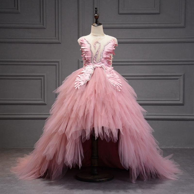 Girl's Dresses Children Ball Gown First Holy Communion Dress Swan Crystal Tulle Pageant For Birthday Party Beads Flower Girl, Black
Girl's Dresses Children Ball Gown First Holy Communion Dress Swan Crystal Tulle Pageant For Birthday Party Beads Flower Girl, Black