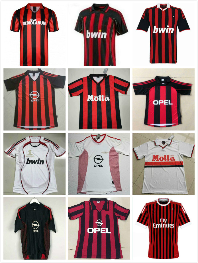 90 91 Retro Soccer Jersey KAKA GILARDINO INZAGHI RONALDO Retro Camiseta 2006 2007 Long sleeve milan soccer jersey classic vintage, Blue
90 91 Retro Soccer Jersey KAKA GILARDINO INZAGHI RONALDO Retro Camiseta 2006 2007 Long sleeve milan soccer jersey classic vintage, Blue
