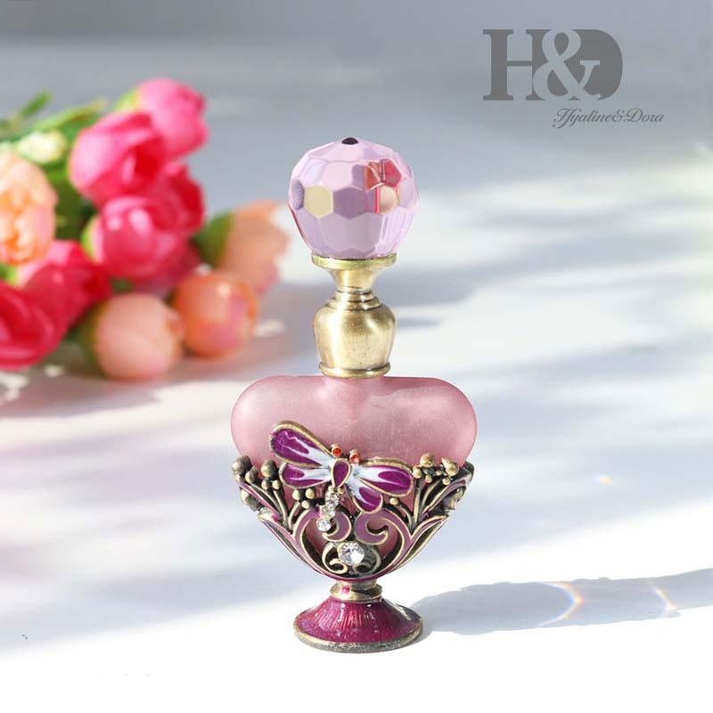 H&D Empty Refillable 5ML Perfume Bottle Cosmetic Container Gifts for Lady Vintage Retro Glass Container
H&D Empty Refillable 5ML Perfume Bottle Cosmetic Container Gifts for Lady Vintage Retro Glass Container