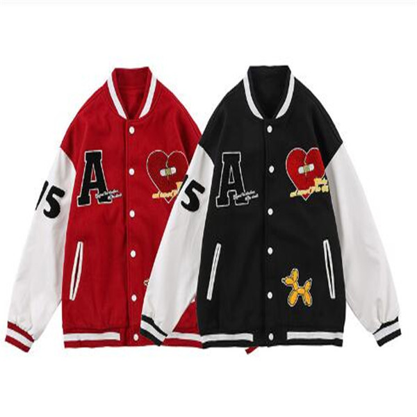 Spring Autumn Men's Youth Jackets Broken Heart Embroidery Varsity Jacket Coat Men Women Patchwork Hip Hop Streetwear Harajuku Retro Bas, Black;brown
Spring Autumn Men's Youth Jackets Broken Heart Embroidery Varsity Jacket Coat Men Women Patchwork Hip Hop Streetwear Harajuku Retro Bas, Black;brown