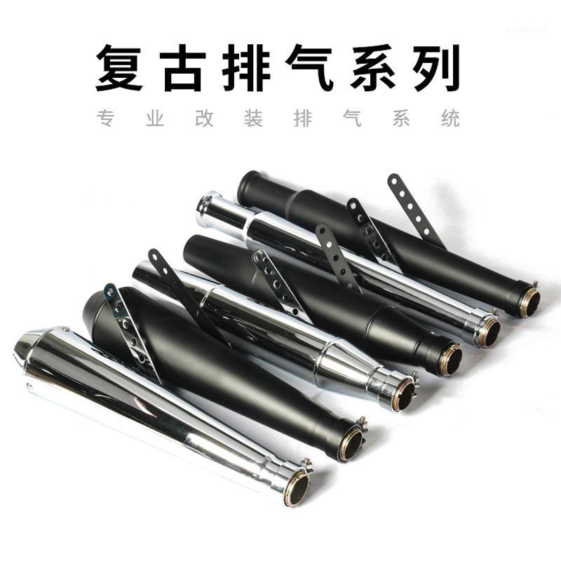 35-43mm Motorcycle Exhaust Pipe Muffler Exhaust Tip Vintage Rear Pipe Tail Tube escape moto For Cafe Racer sr400 cb5001
35-43mm Motorcycle Exhaust Pipe Muffler Exhaust Tip Vintage Rear Pipe Tail Tube escape moto For Cafe Racer sr400 cb5001