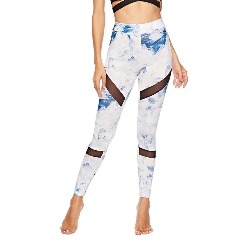 Autumn Women Sexy Print Mesh Sports Trousers Yoga Pants Yoga Leggings Running Tights sporting Leggings Gym Fitness Clothing 2021, White
Autumn Women Sexy Print Mesh Sports Trousers Yoga Pants Yoga Leggings Running Tights sporting Leggings Gym Fitness Clothing 2021, White