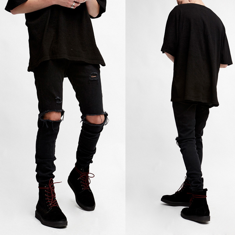 2021 Good Quality Black Torn Man Thin Stretch Hip Hop Denim Men's Bottoms Destroyed Anguished Skinny Jeans Homme I23h
2021 Good Quality Black Torn Man Thin Stretch Hip Hop Denim Men's Bottoms Destroyed Anguished Skinny Jeans Homme I23h