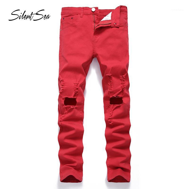 Silentsea Street Style Men Jeans Red Color Wash Destroyed Ripped Jeans Men Plus Size 28-42 Broken Pants Hip Hop Skinny1, 124 light blue
Silentsea Street Style Men Jeans Red Color Wash Destroyed Ripped Jeans Men Plus Size 28-42 Broken Pants Hip Hop Skinny1, 124 light blue