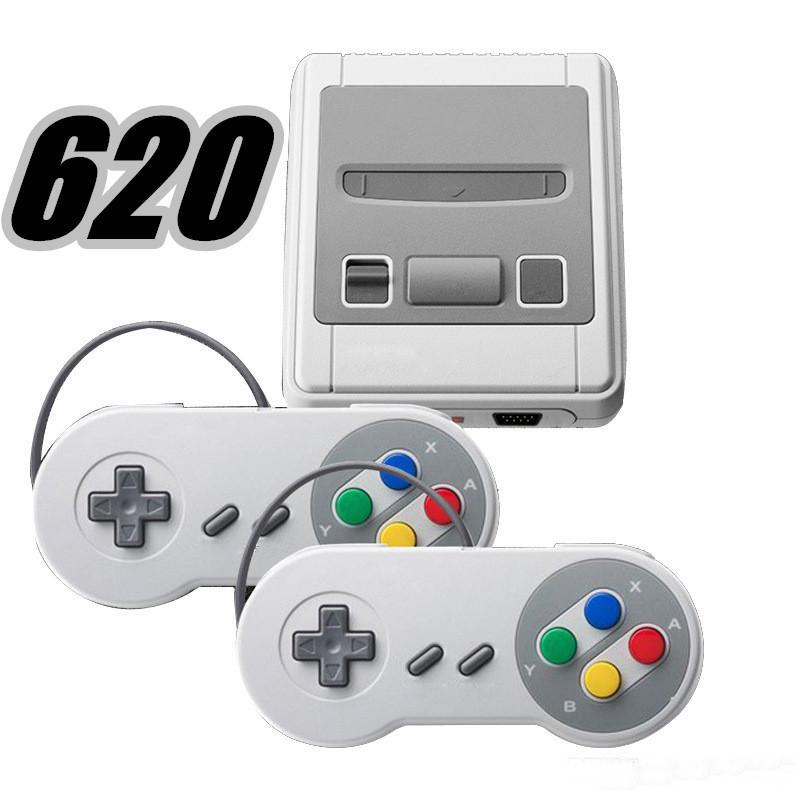 Super Mini SFC Game Console Classic Mini TV Game Video Controller Handheld Entertainment System For SFC 620 AV Out TV games SFC620 Control