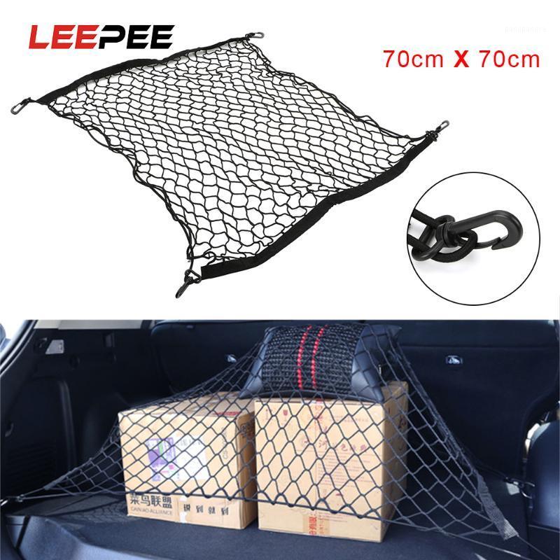 LEEPEE Car Auto Trunk Rear Cargo Organizer Storage Mesh Net with 4 Hooks 70cm x 70cm Car Styling Elastic Strong Auto Accessories1
LEEPEE Car Auto Trunk Rear Cargo Organizer Storage Mesh Net with 4 Hooks 70cm x 70cm Car Styling Elastic Strong Auto Accessories1