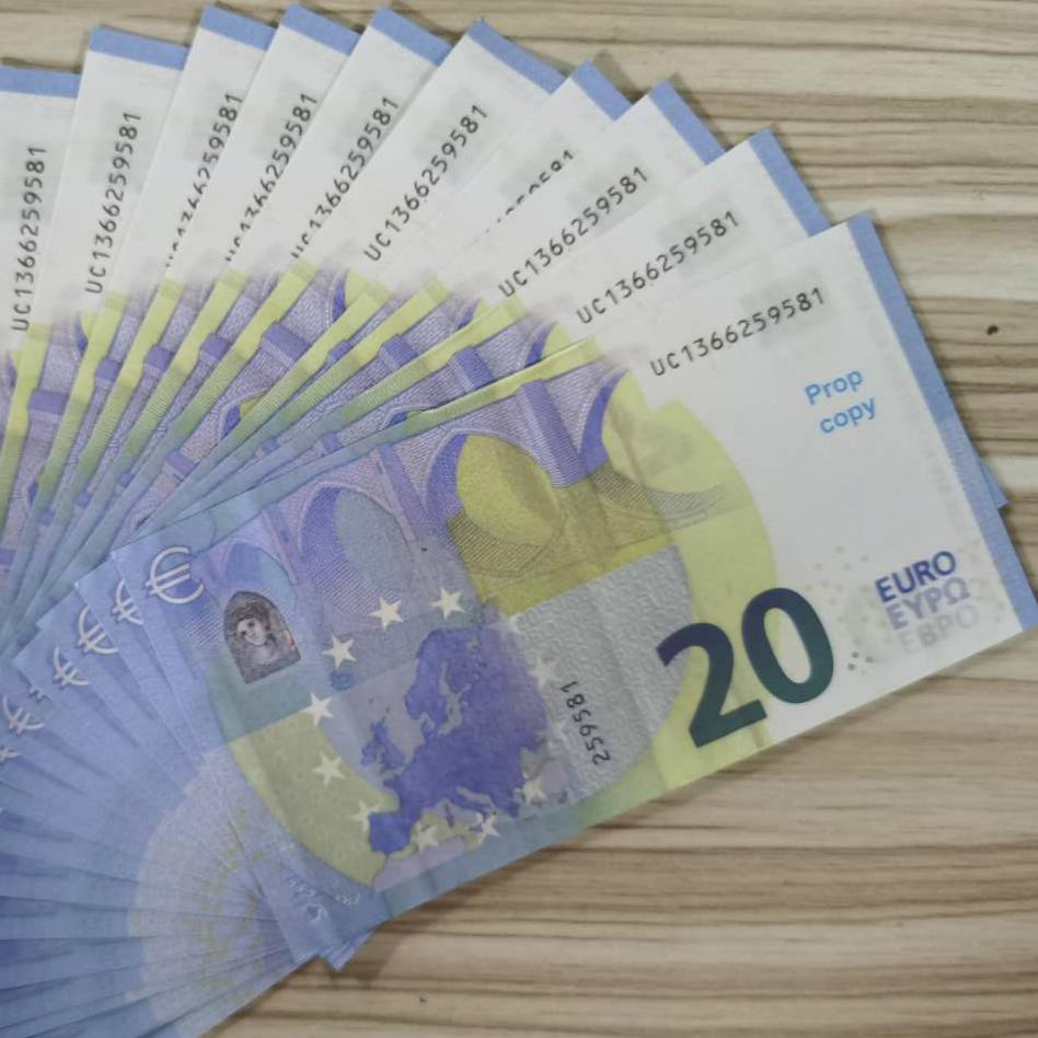 20 Euro Faux Billet Prop Money Stage Copy Money Children Toy Party Banknote Presents Festival Holiday Trick Prop Currency wholesale
20 Euro Faux Billet Prop Money Stage Copy Money Children Toy Party Banknote Presents Festival Holiday Trick Prop Currency wholesale