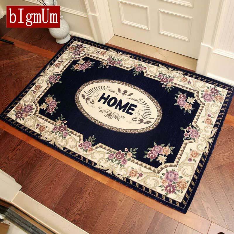 Luxuy Europe Carpet For Living Room Big Bedroom Blanket Blue/Brown/Red Plaid Floral Rugs Jacquard Non-slip Rectangular Floor Mat, Brown 3
Luxuy Europe Carpet For Living Room Big Bedroom Blanket Blue/Brown/Red Plaid Floral Rugs Jacquard Non-slip Rectangular Floor Mat, Brown 3