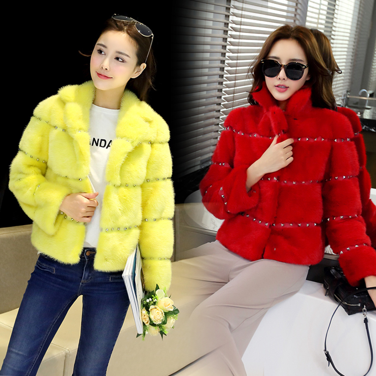 Autumn Women Spring Real Winter Jacket Rivets Complete Natural Mink Fur J7gg, Black
Autumn Women Spring Real Winter Jacket Rivets Complete Natural Mink Fur J7gg, Black