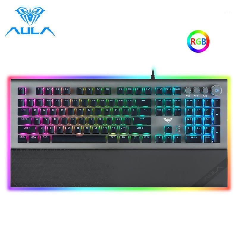 AULA L2098 RGB Keyboard Gaming Mechanical Keyboard Blue Switch Wired Anti-ghosting Crystal Backlit for Laptop Desktop1
AULA L2098 RGB Keyboard Gaming Mechanical Keyboard Blue Switch Wired Anti-ghosting Crystal Backlit for Laptop Desktop1