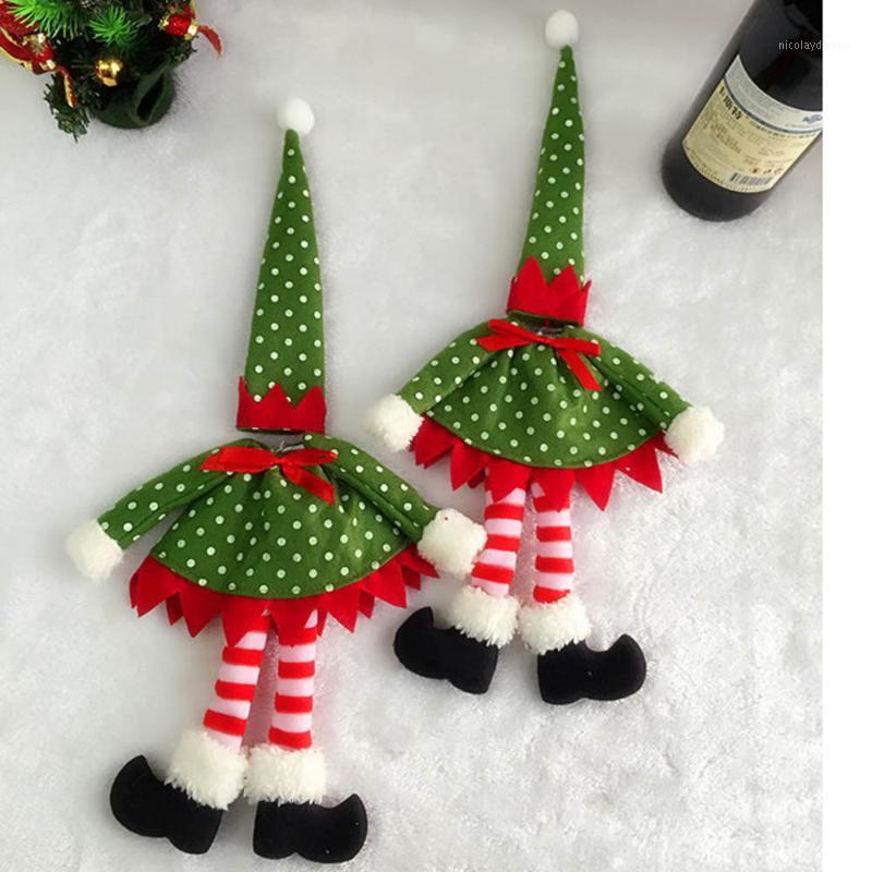 ISHOWTIENDA 2 Colors 5*24cm New Stripe Wine Bottle Cover Bags For Christmas Decoration Kids Gift Merry Christmas1
ISHOWTIENDA 2 Colors 5*24cm New Stripe Wine Bottle Cover Bags For Christmas Decoration Kids Gift Merry Christmas1