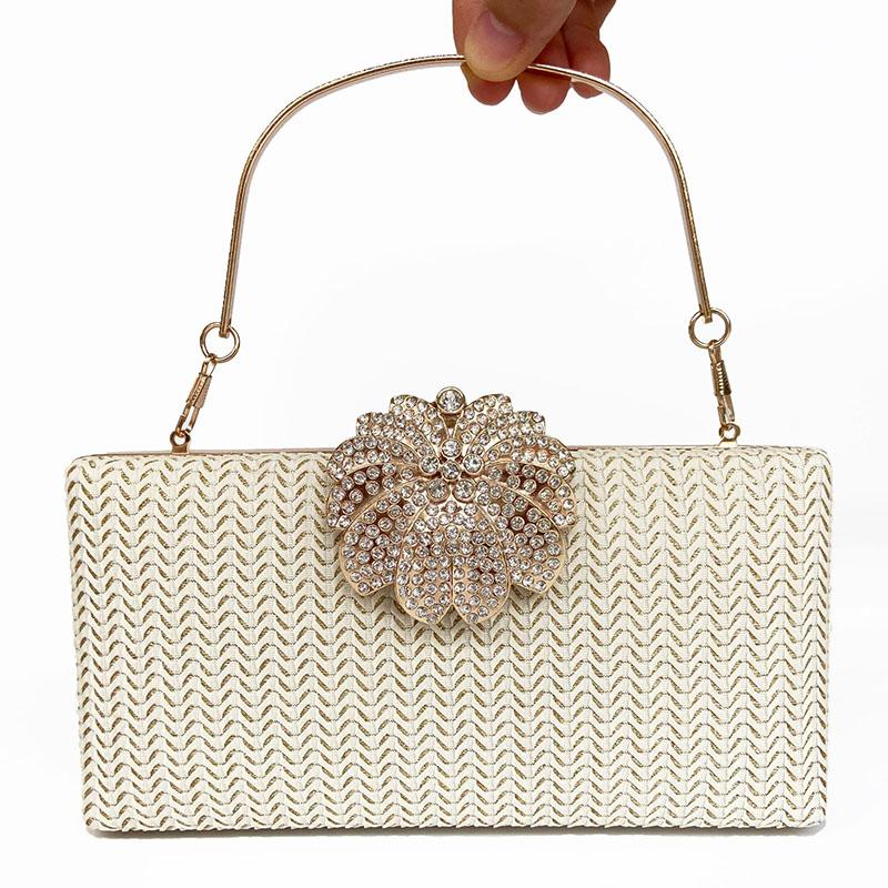 Women Elegant Wallet Clutches Wedding Gold Rhinestone Purse Evening Bag Party Prom Luxury Handbag FTB307, Black
Women Elegant Wallet Clutches Wedding Gold Rhinestone Purse Evening Bag Party Prom Luxury Handbag FTB307, Black