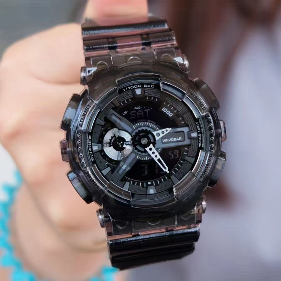 Brand Full-featured GA Wrist watches LED Dual Display Men Women Luxury Royal Oak Electronic Analog Digital Ladies Waterproof Clock 110 -4, Model 3
Brand Full-featured GA Wrist watches LED Dual Display Men Women Luxury Royal Oak Electronic Analog Digital Ladies Waterproof Clock 110 -4, Model 3