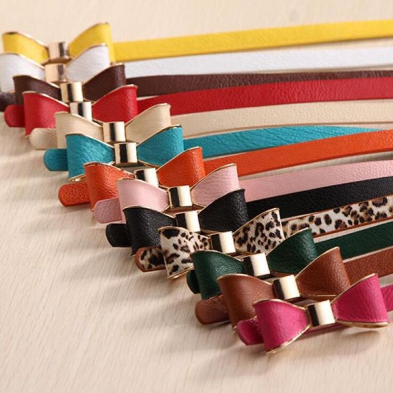 Fashion Popular Women Candy PU Leather Belt Sweet Bow Thin Female Bag Buckle Brief All-Match Strap Dress Belt Cute Accessories, Black
Fashion Popular Women Candy PU Leather Belt Sweet Bow Thin Female Bag Buckle Brief All-Match Strap Dress Belt Cute Accessories, Black