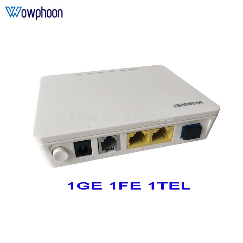 Huawei HG8120C FTTH GPON ONU ONT optical fiber modem 1GE+1FE +1TEL original GPON ONU router with power adapter, no box
Huawei HG8120C FTTH GPON ONU ONT optical fiber modem 1GE+1FE +1TEL original GPON ONU router with power adapter, no box
