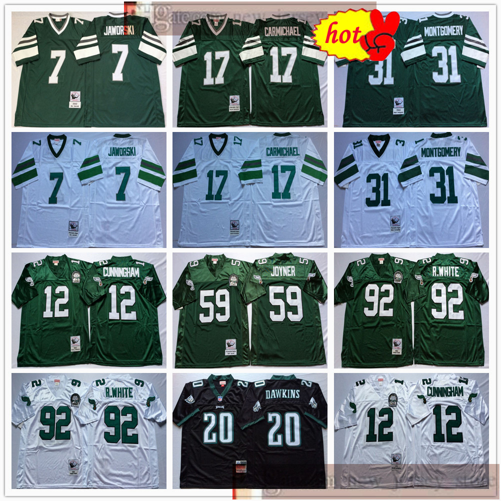 NCAA Football Retro Vintage 12 Randall Cunningham 92 Reggie Cheap Ron Jaworski Harold Carmichael Wilbert Montgomery Brian Dawkin Jersey Mens, Black;red
NCAA Football Retro Vintage 12 Randall Cunningham 92 Reggie Cheap Ron Jaworski Harold Carmichael Wilbert Montgomery Brian Dawkin Jersey Mens, Black;red