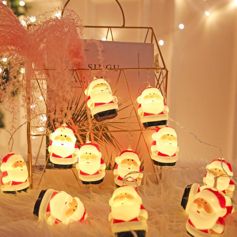 Holiday Lights New Led Santa Claus Headlight String Battery Box Snowman Head Christmas Christmas Tree Mood Decoration Lights
Holiday Lights New Led Santa Claus Headlight String Battery Box Snowman Head Christmas Christmas Tree Mood Decoration Lights
