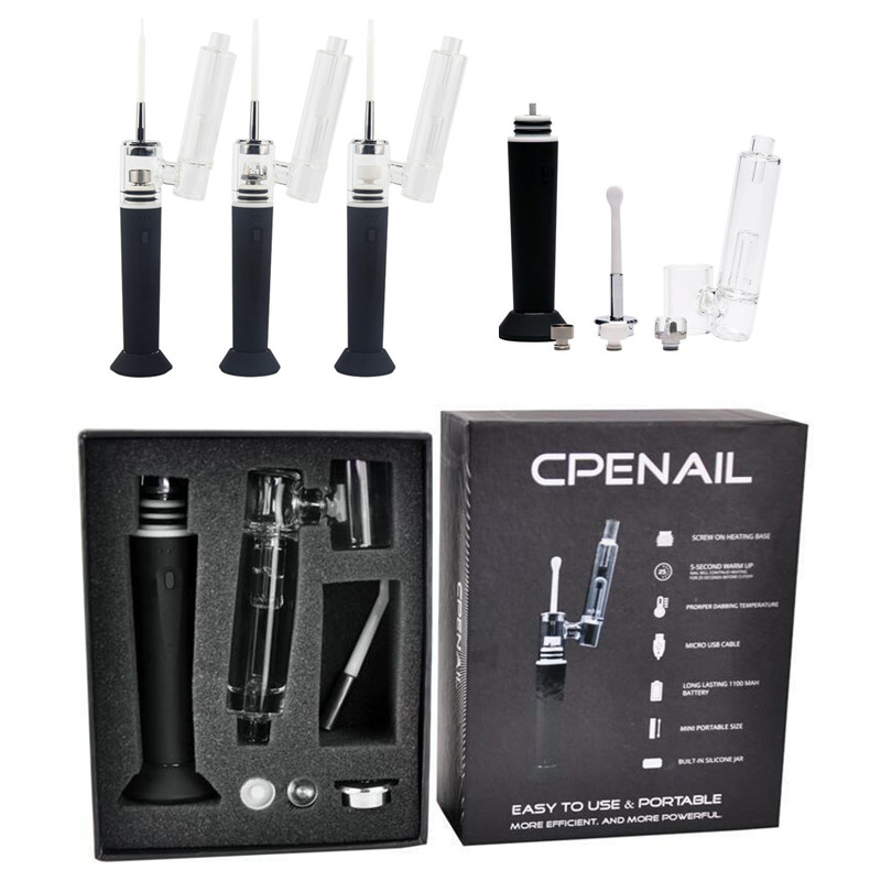 CPENAIL 1100mah Portable Wax Pen Dab Rig Nail Ceramic Quartz Electric H Nail GR2 Ti 3type coils Vaporizer Glass Bongs Vaporizer Herbal
CPENAIL 1100mah Portable Wax Pen Dab Rig Nail Ceramic Quartz Electric H Nail GR2 Ti 3type coils Vaporizer Glass Bongs Vaporizer Herbal
