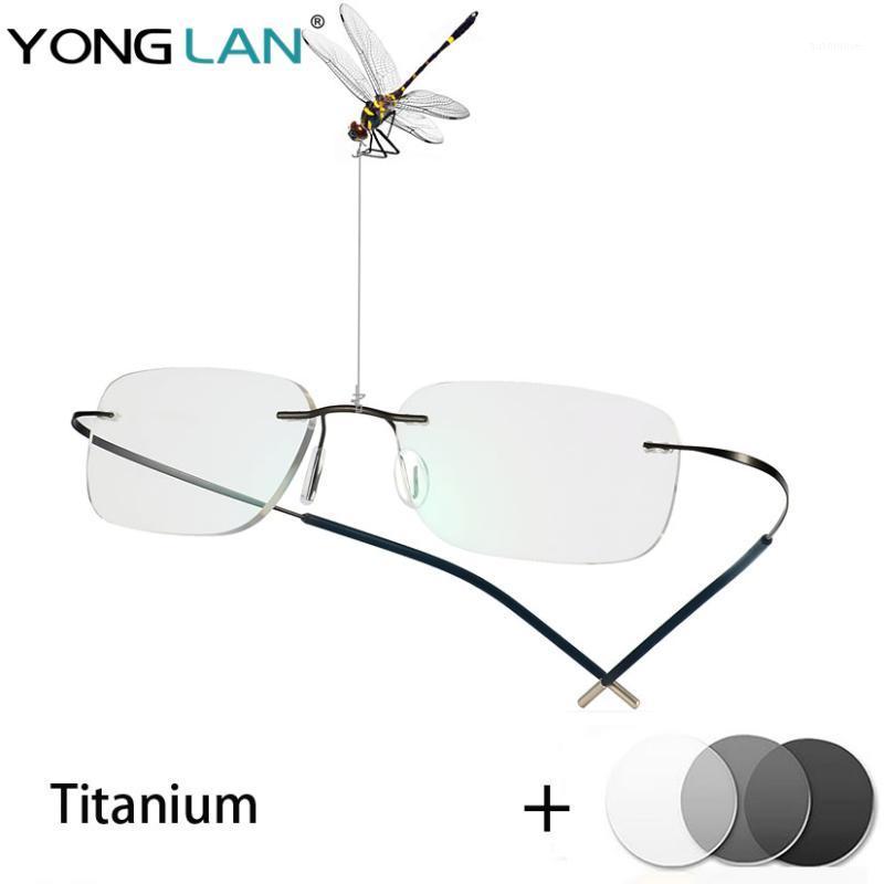 NEW B Titanium Rimless Glasses Photochromic Myopia Lens Men Women Outdoor Presbyopia Optics Eyewear1
NEW B Titanium Rimless Glasses Photochromic Myopia Lens Men Women Outdoor Presbyopia Optics Eyewear1