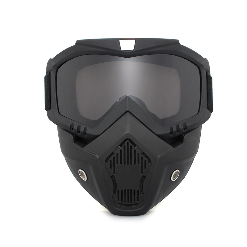 2023 Detachable Outdoor Motorcycle Goggles Mask Off-Road Cycling Ski Sport ATV Dirt Bike Racing Glasses Motocross Goggles Windproof Riding Equipment