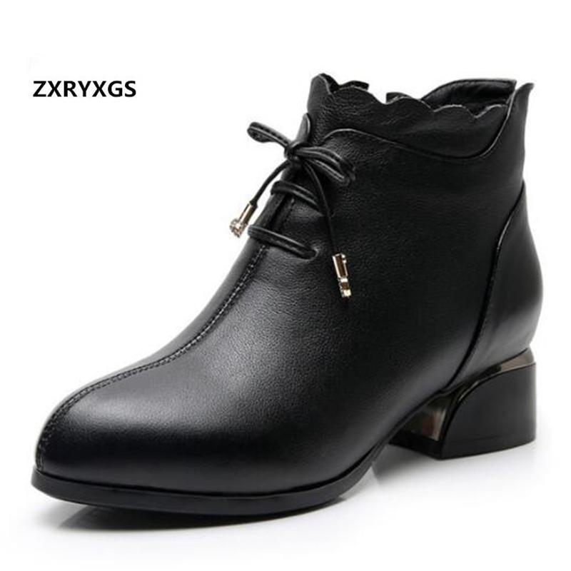 Noble Elegant Pointed Autumn Boots Women Boots Fashion Wild Bow Genuine Leather Thick Heel Shoes Comfort Warm Snow, Black
Noble Elegant Pointed Autumn Boots Women Boots Fashion Wild Bow Genuine Leather Thick Heel Shoes Comfort Warm Snow, Black