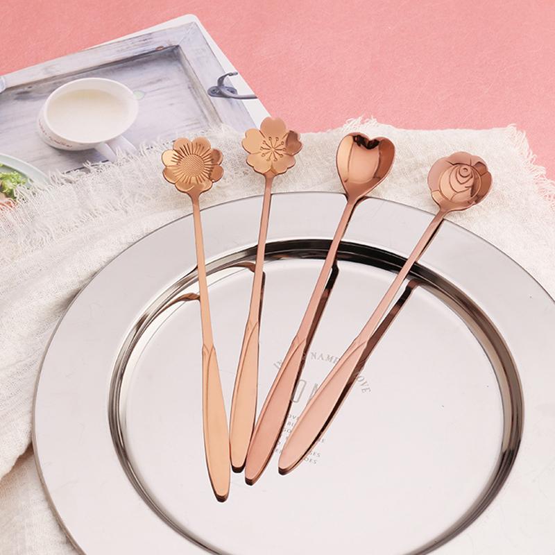 8 Pcs Cherry Blossoms Stainless Steel Coffee Spoon Teaspoons Ice Cream Sugar Cutlery Gold Kitchen Tableware Fashion tablewareFP8
8 Pcs Cherry Blossoms Stainless Steel Coffee Spoon Teaspoons Ice Cream Sugar Cutlery Gold Kitchen Tableware Fashion tablewareFP8