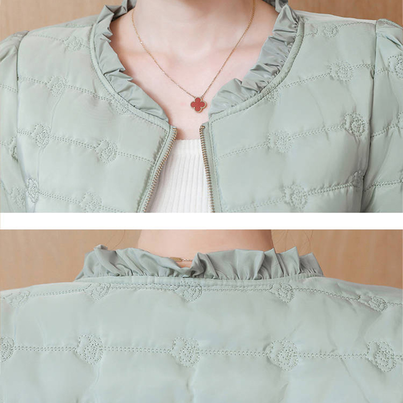 Autumn Winter Short Basic Jacket Women Casual Coats Fashion Korean Style Slim Thin Cotton Parkas Ladies Outerwear Coats P136 201125